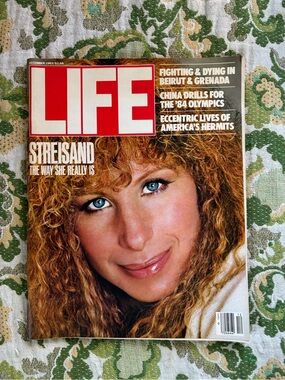 LIFE Magazine Cover Featuring Barbra Streisand - 1983